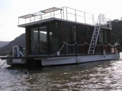 Homemade Pontoon Boat