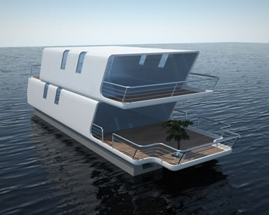 Luxury Homes  Sale on New Houseboats For Sale   The Tubiq House Boat Sets The New Standard