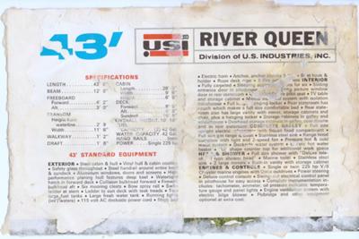 Original photos and history of River Queen houseboats