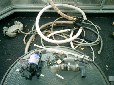 Houseboat Plumbing - Now where did that hose go?