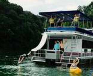 Fiberglass Houseboat products & Water Slides