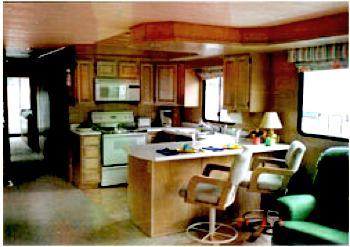 How to remodel, rebuild, or refurbish houseboat interiors?