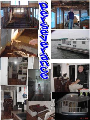 Perseverance - our refurbished Lazy Days houseboat