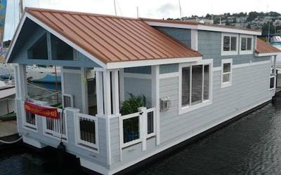 Floating Home Cottages - affordable waterfront living