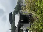 Deck was extended from original boat 