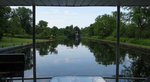 View from Houseboat