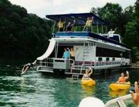 houseboat shuswap rental houseboats swimming behind rentals