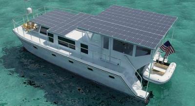 Not the Gore's solar houseboat, but shows the potential.