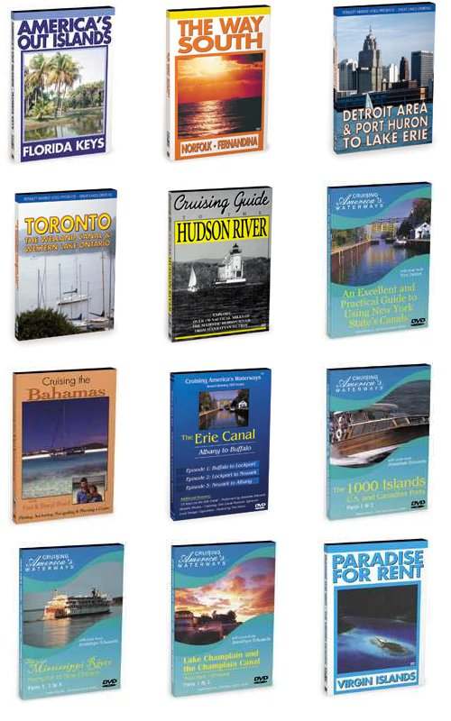 Boating Cruising Destinations Houseboat Travel Areas Video DVD