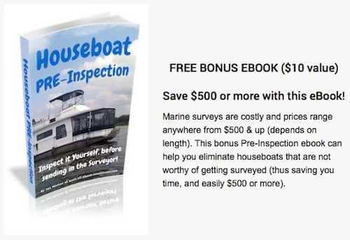 Bonus Houseboat Pre-Inspection ebook