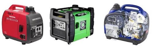 Portable generators for houseboats