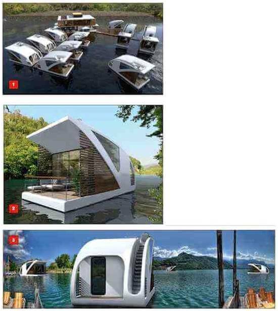 SAVANTI, the New Floating Home, Modern Style Houseboats
