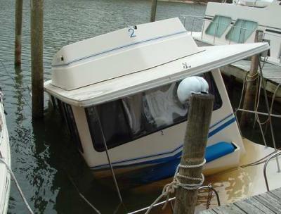 Gotta check those Bilge Pumps on a Houseboat!