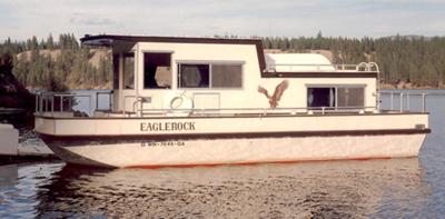 Houseboat Building - a Garvey hull with dead-rise forward