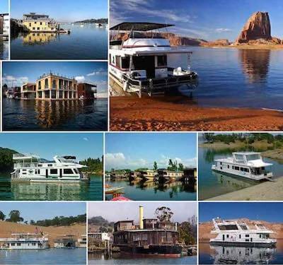 So many houseboats