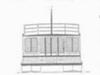 Plans for building a large pontoon houseboat.