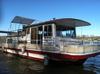 42ft Gibson Houseboat - the captain and his ship