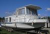 A typical Nautaline Houseboat on a Trailer