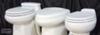Typical VacuFlush Electric Marine Toilets in Houseboats