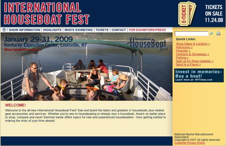 International Houseboat Fest show - IHF