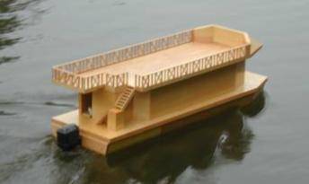 Building A Houseboat With No Plans How To Build A Boathouse