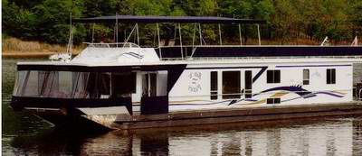 A typical Flotel Houseboat