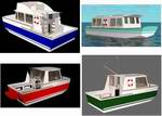 free, or almost free Houseboat Plans