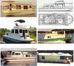 free, or almost free Houseboat Plans