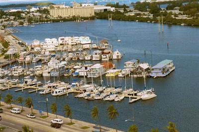 Houseboats in City Marina, Key West, Florida