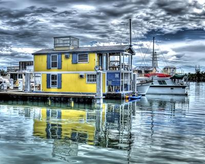 Floating Home Houseboat in Key West, Florida