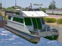 No ocean travel for pontoon house boats