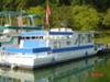 A new radio on a 1976 Stardust Cruiser houseboat.