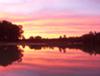 Houseboat Sunsets - Sunset from Murray River house boats.