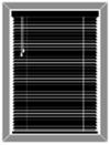 Typical Window Shades Blinds found on Houseboats.