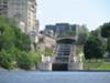 Houseboating on the Rideau Canal, Ontario, Canada