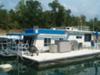 The roof and upper deck on our 1975 Sumerset Houseboat