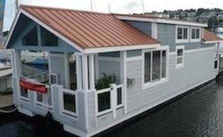 New Houseboat Homes - single or two-storey model boats