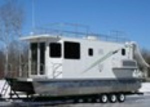 Pontoon houseboat for sale discount