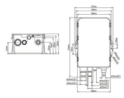 Sump Pump Drain Kit for Showers