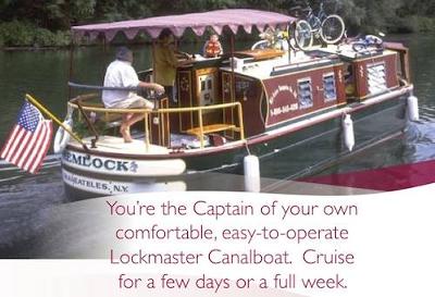 Unique Houseboat Rentals - be the Captain and rent a rare Canal Boat