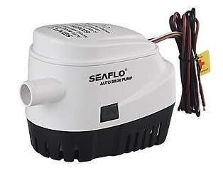 Bilge Pumps - 750 GPH pump, automatic float switch