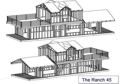 New Houseboat Cottages - small 30x12 to large 55x16 