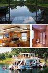 Houseboats have everything you need to relax, or entertain your family